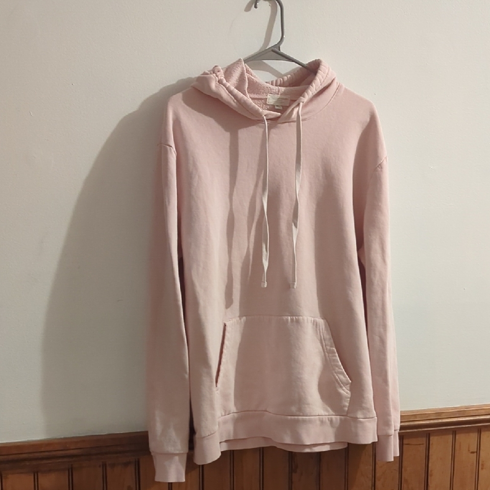 Women's Pink Hoodie Sweatershirt Size XL